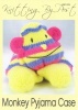 Knitting Pattern - Knitting By Post 022 - Chunky - Monkey Pyjama Case